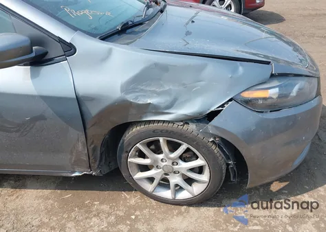 2013 Dodge Dart Sxt/Rallye из США, поврежденный, VIN 1C3CDFBH6DD158093